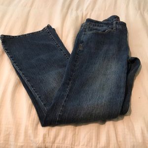 Studded pocket jeans